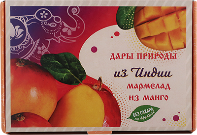  Мармелад дары природы "Манго" 180г   в Чусовом