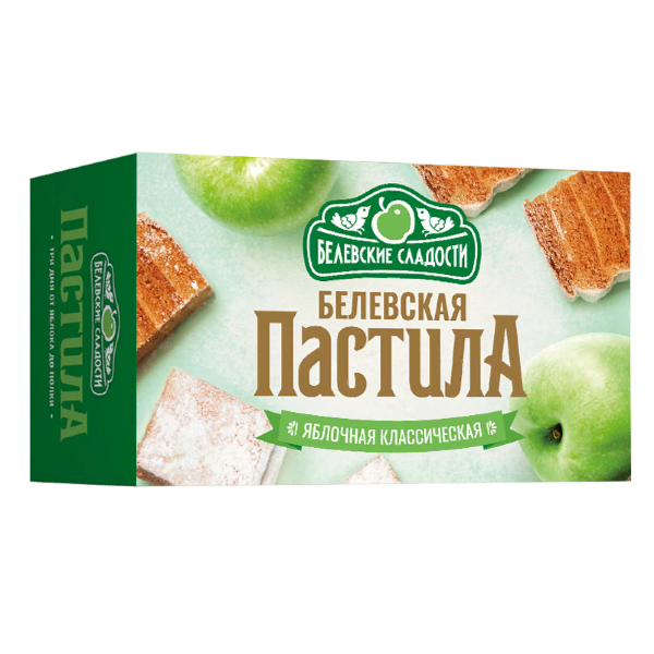 №2 Пастила  200г диетическая КЛАССИКА, НОВЫЙ ФОРМАТ (4 шт по 50гр)   в Чусовом
